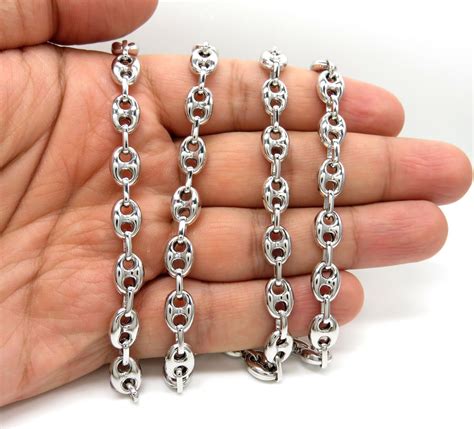 buy silver gucci link|sterling silver gucci link chain.